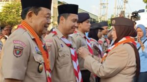 Ketua Program Studi PPG STKIP PGRI Bandar Lampung Menerima Tanda Penghargaan Pramuka Dewasa (TPPG) 2025