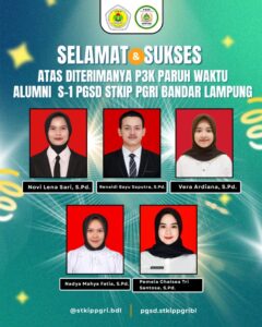 Lima Lulusan PPG STKIP PGRI Bandar Lampung di Terima P3K Paruh Waktu 2025
